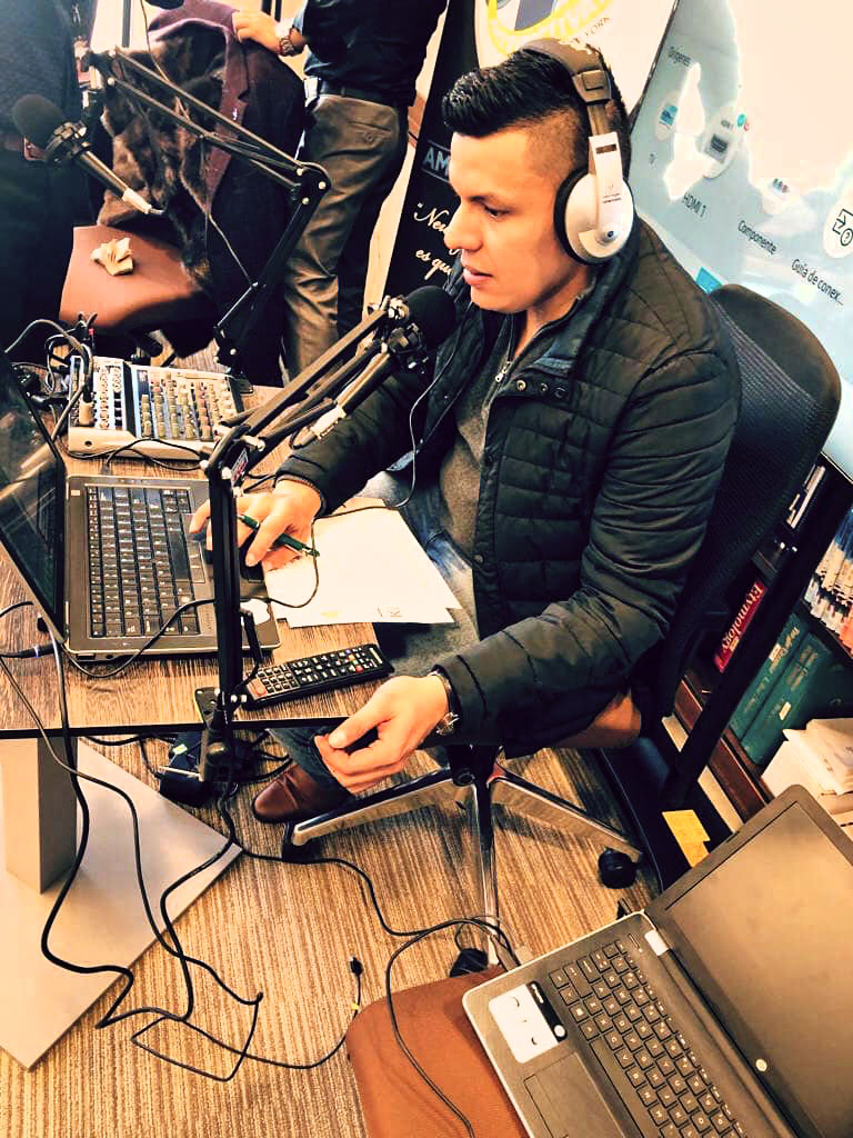 Periodista Kelvin Quintanilla