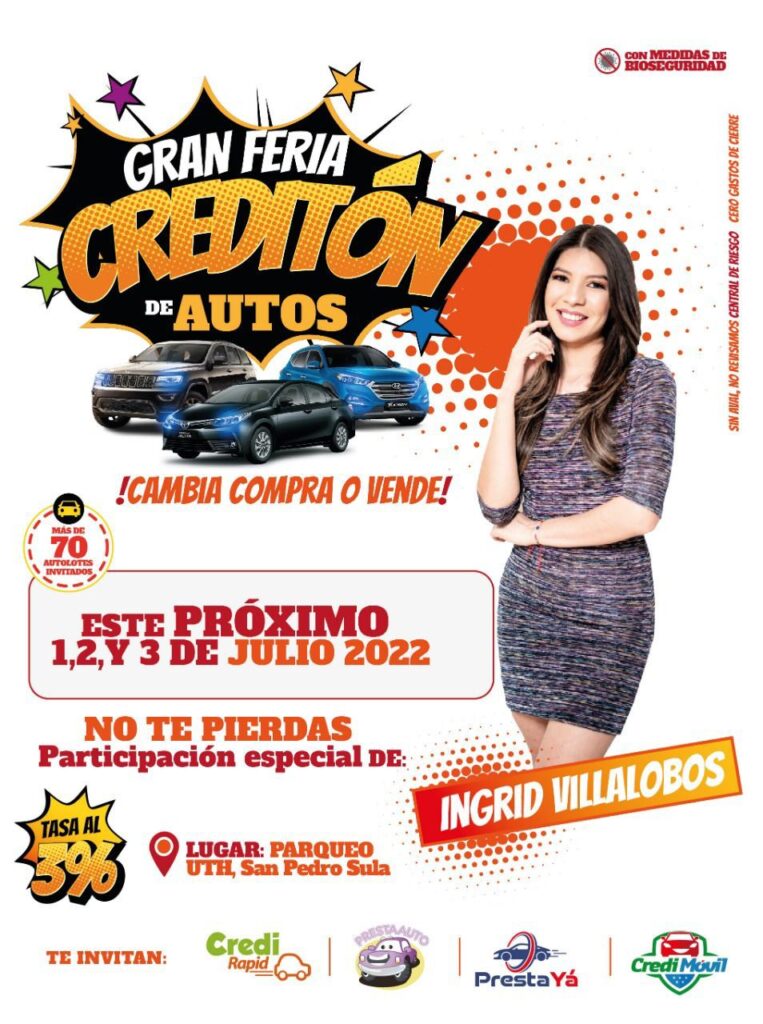 Artistas Social Media Feria Creditón de Autos 2022