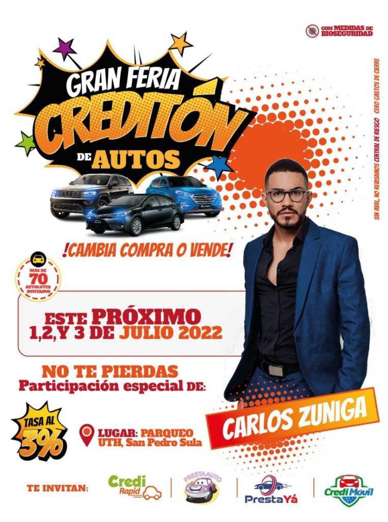 Artistas Social Media Feria Creditón de Autos 2022