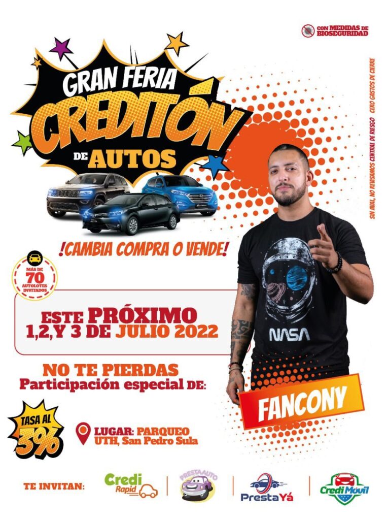Artistas Social Media Feria Creditón de Autos 2022