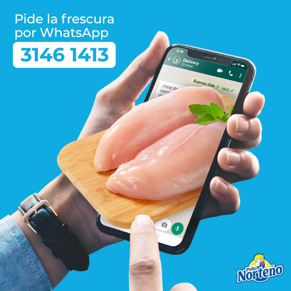 Pedidos por Whatsapp Pollo Norteño