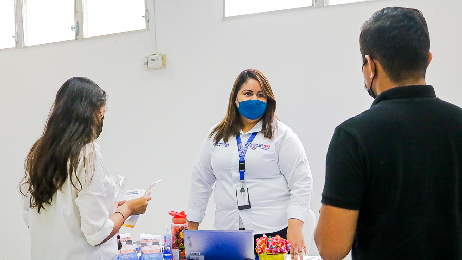 Primera feria laboral USAP 2022 Universidad de San Pedro Sula
