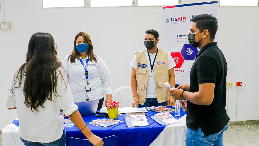 Primera feria laboral USAP 2022 Universidad de San Pedro Sula