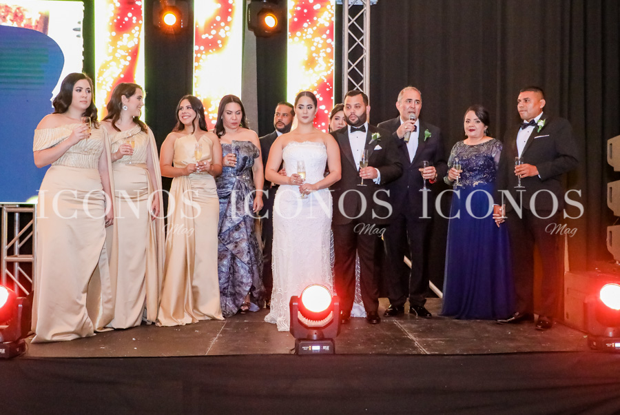 Boda Karol Cristina Chahín y Beker Antonio Turcios