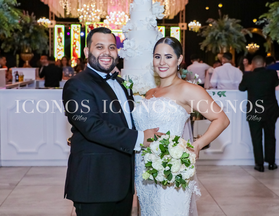 Boda Karol Cristina Chahín y Beker Antonio Turcios