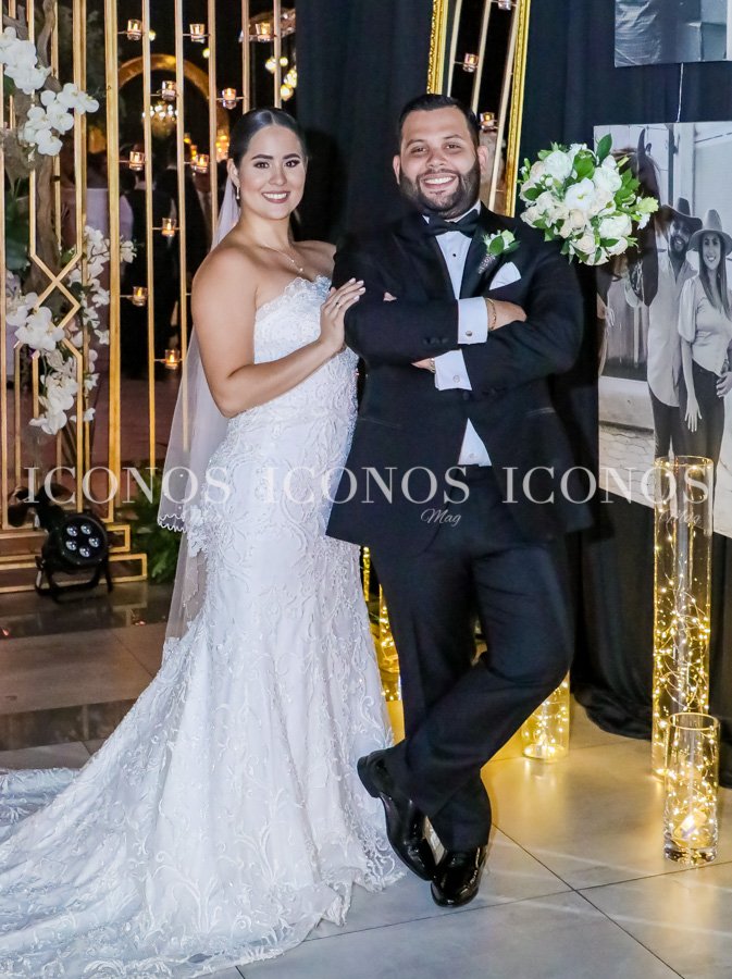 Boda Karol Cristina Chahín y Beker Antonio Turcios