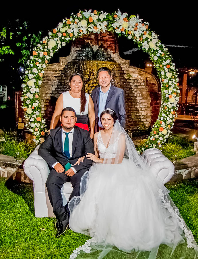 Laura Ortez y José Betancourth