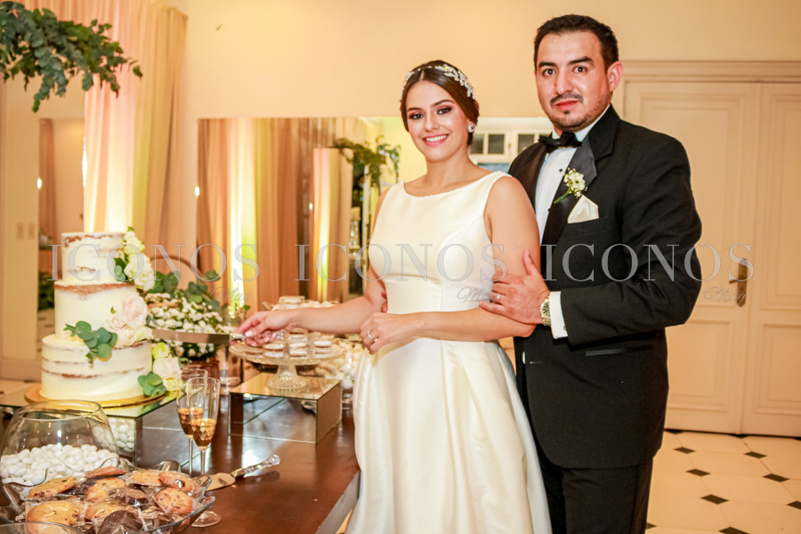 Marcela Pineda y Ángel Espinal