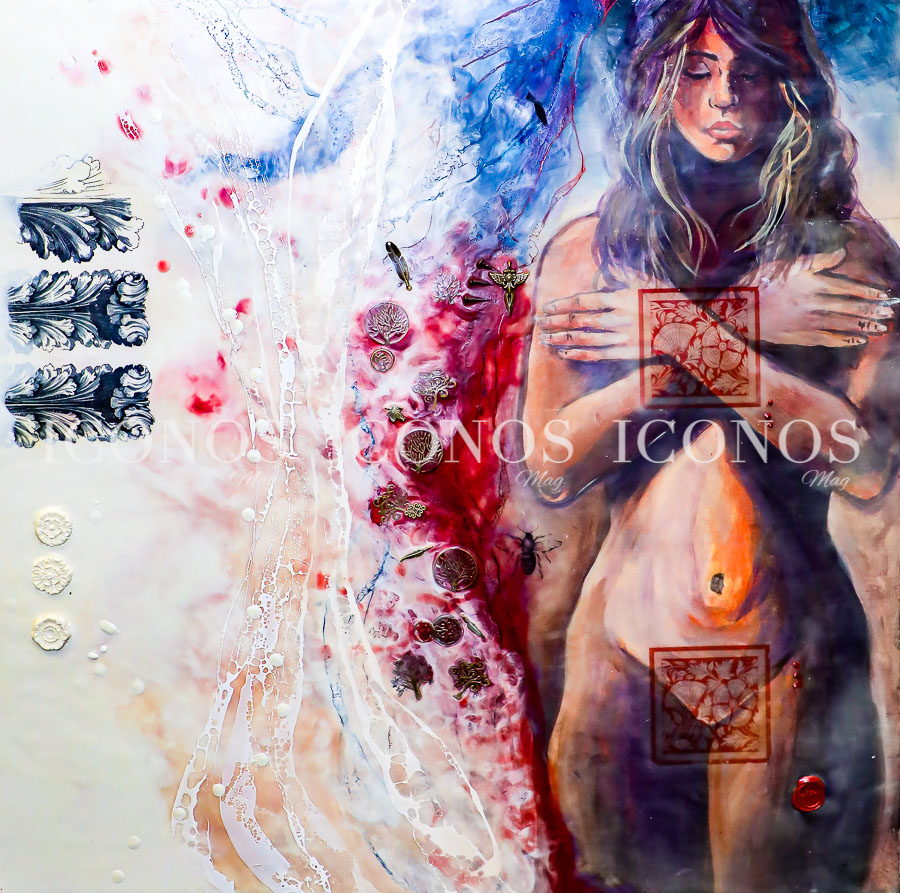 Exposicion de pintura Pamela Letona Banco del Pais Banpais Honduras