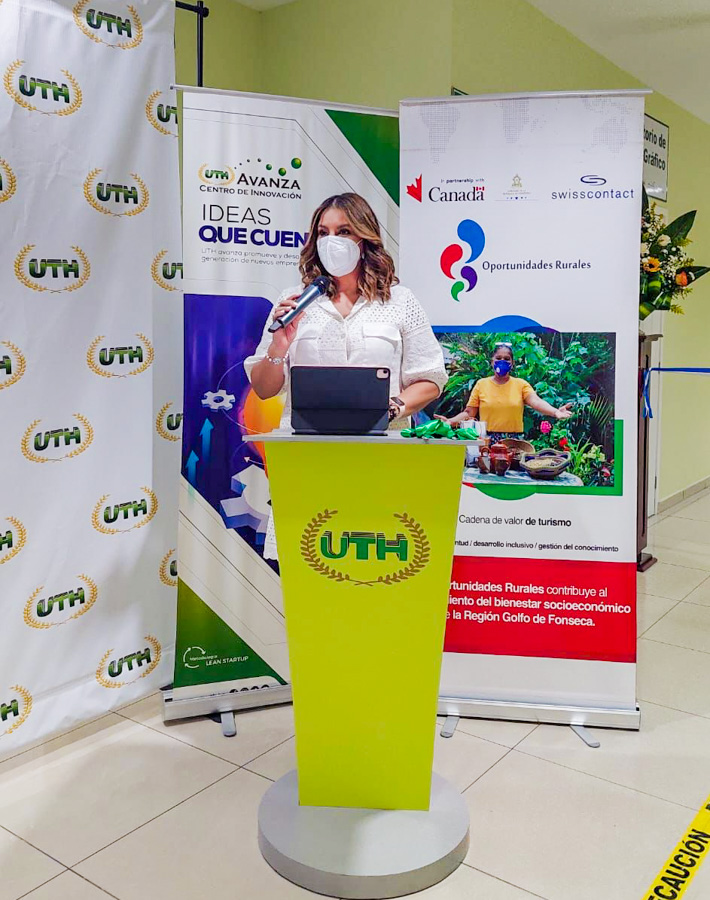 Inauguración incubadora de Empresas Oportunas by UTH Choluteca