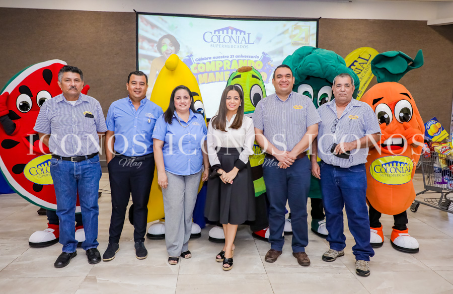 Campaña supermercados Colonial 21 aniversario