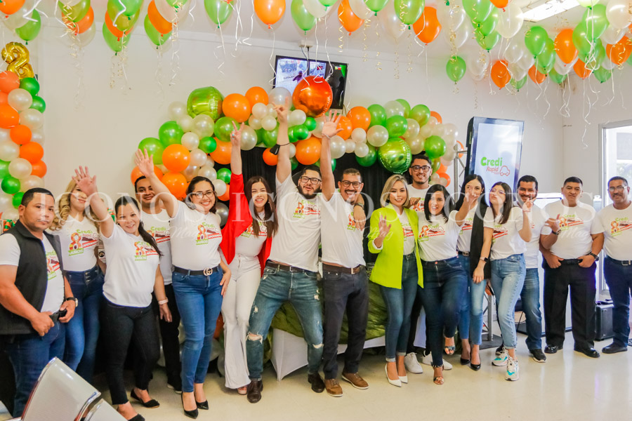 Octavo aniversario CrediRapid Tegucigalpa