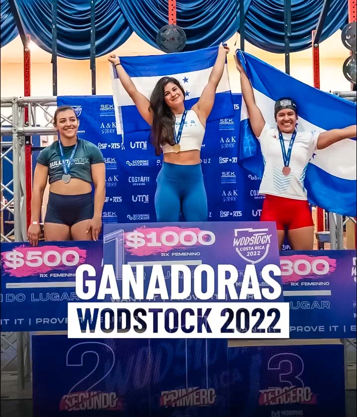 Ana Valladares ganadora Wodstock 2022 Costa Rica