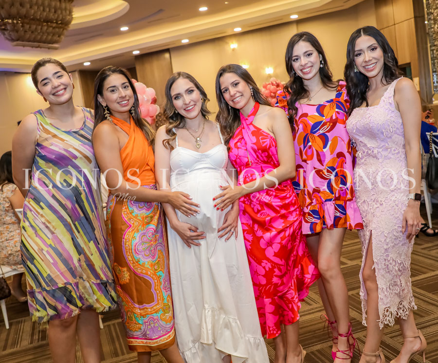 Baby shower Maria de los Angeles Santos de Lardizabal Club Hondureño Arabe San Pedro Sula Honduras