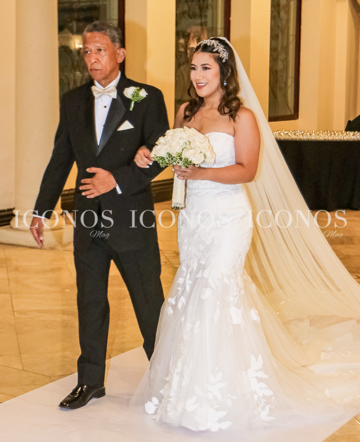 Cindy Moreno y Gabriel Haddad
