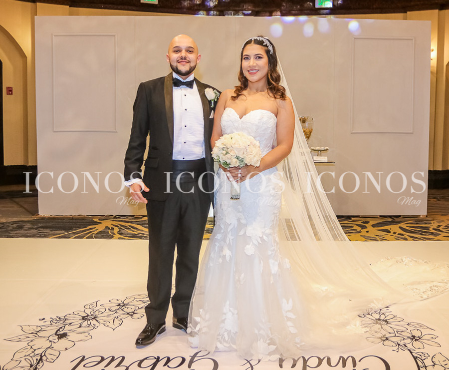 Cindy Moreno y Gabriel Haddad
