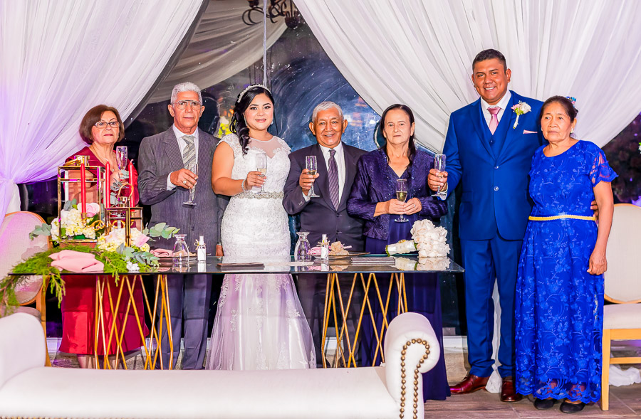 Boda Cinthya Carolina Agurcia Cabrera y Carlos Arturo Corea Bernal