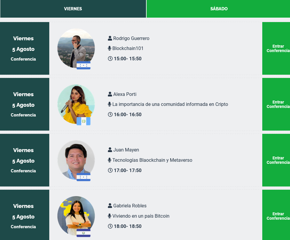 Conferencias UTH blockchain crypto y metaverso