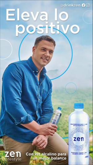 Agua Zen estrena campaña 2022 Honduras Embotelladora de Sula Emsula