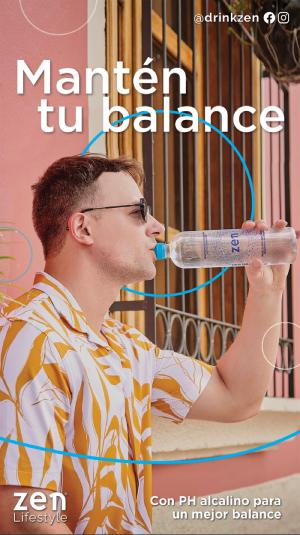 Agua Zen estrena campaña 2022 Honduras Embotelladora de Sula Emsula