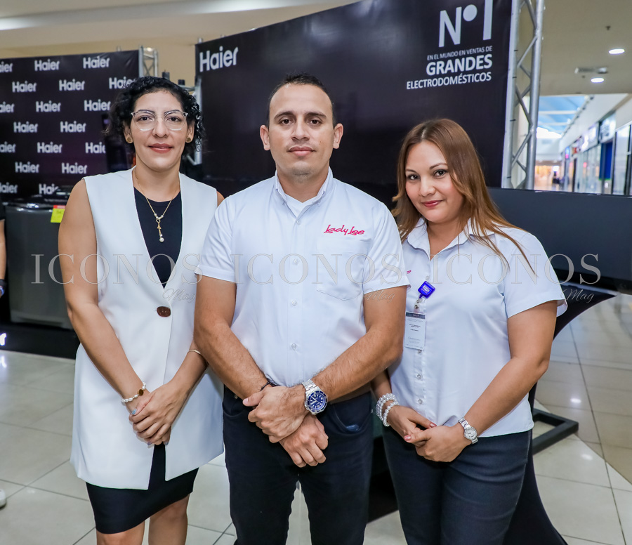 presentación marca Haier by Lady Lee Honduras
