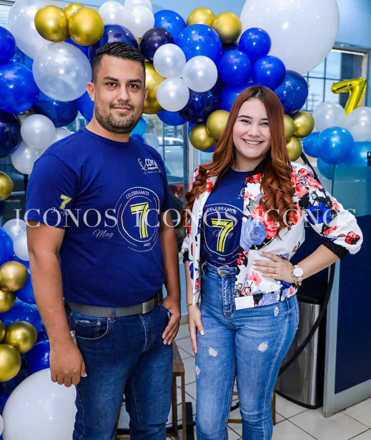 Séptimo aniversario compañía financiera Cofisa agencia salida a La Lima