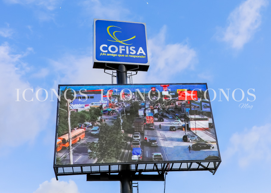 inauguración pantalla digital número 28 by Cofisa y Publimóvil en Choloma