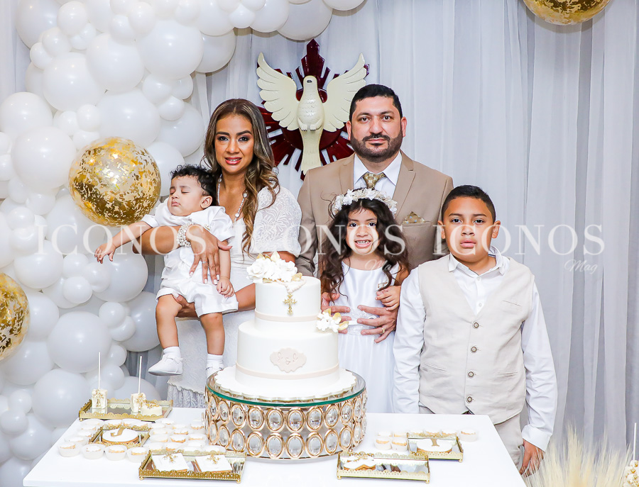 Bautizo hermanos Ivanna Yonaly y Kevin Jafeth Díaz Ulloa