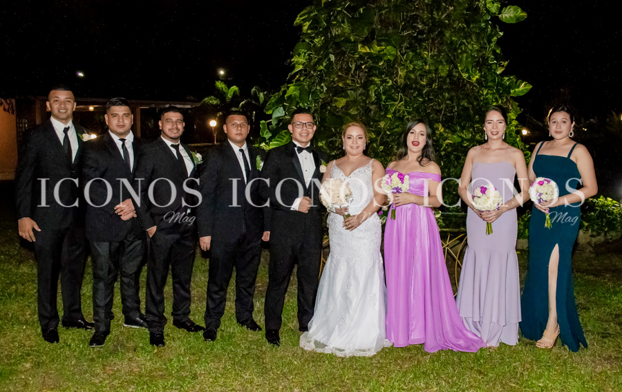 Boda Lilibeth Izahola y Nelson Oyuela