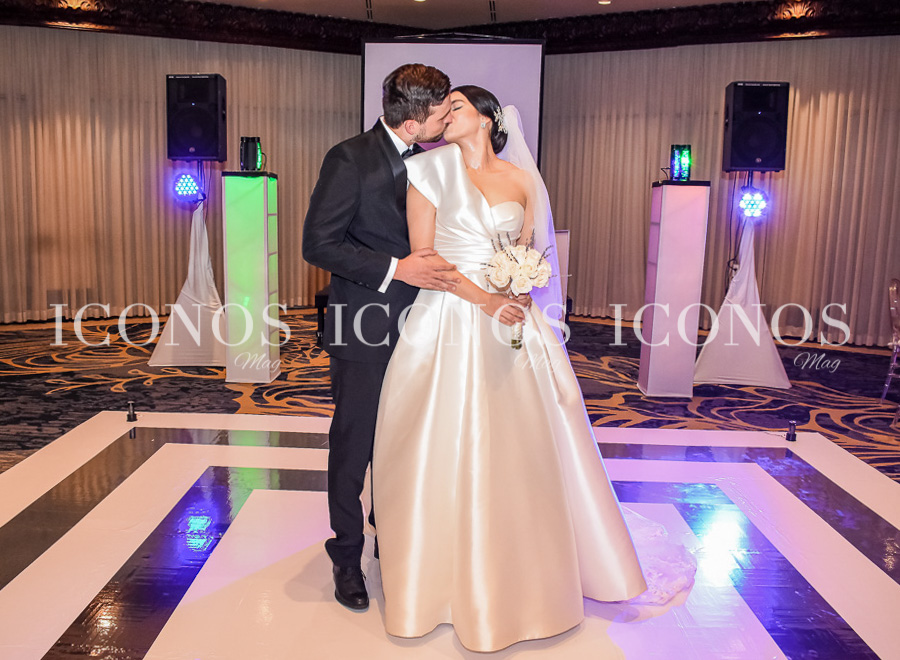 Michelle Pineda y Thomas Gilles