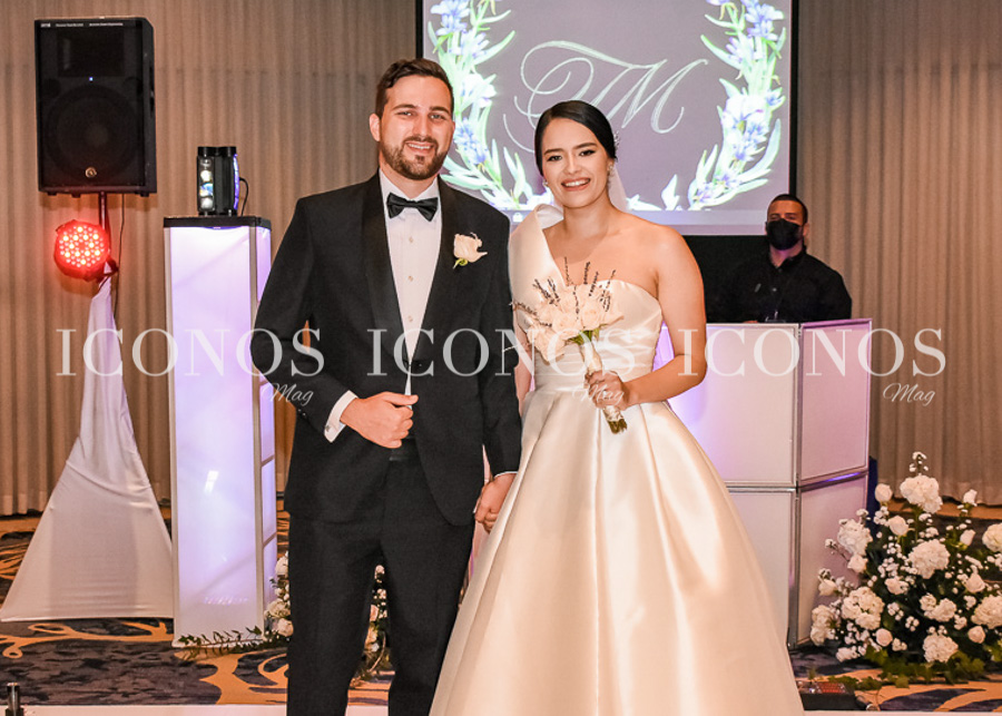 Michelle Pineda y Thomas Gilles