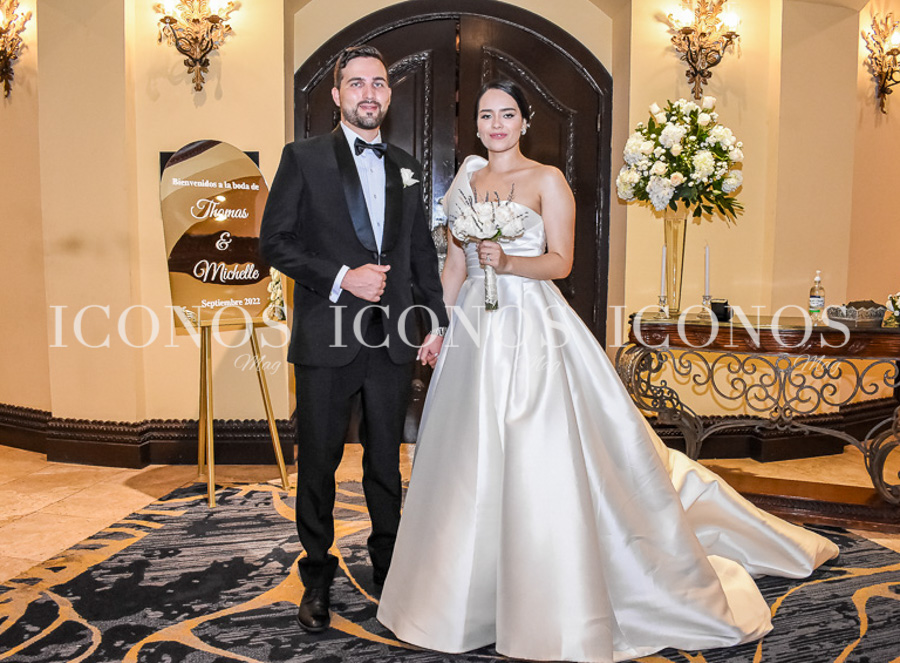 Michelle Pineda y Thomas Gilles