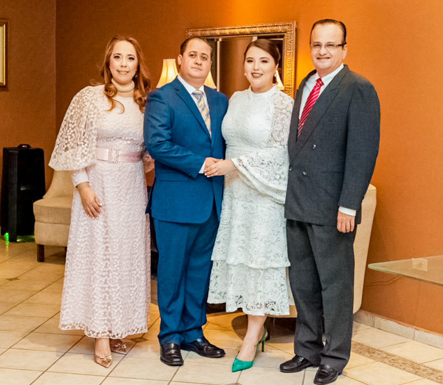 Sandra Madrid y Anuar Velásquez