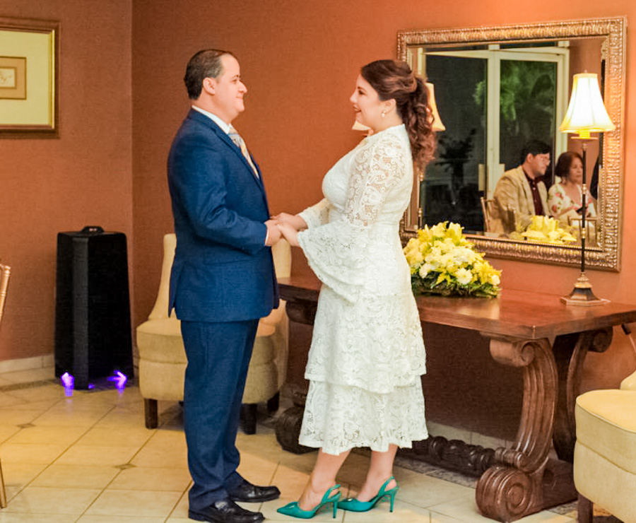 Sandra Madrid y Anuar Velásquez