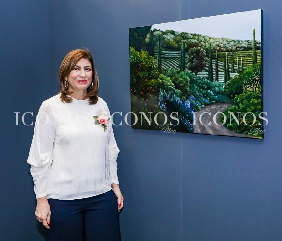 Exposición de pintura El arte y la paz en Honduras 2022 Asociación de Mujeres Artistas de Honduras Amah Banco del País Honduras