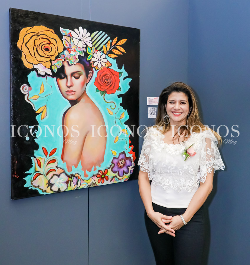 Exposicion de pintura Arte y la Paz 2022 by AMAH y Banco del Pais