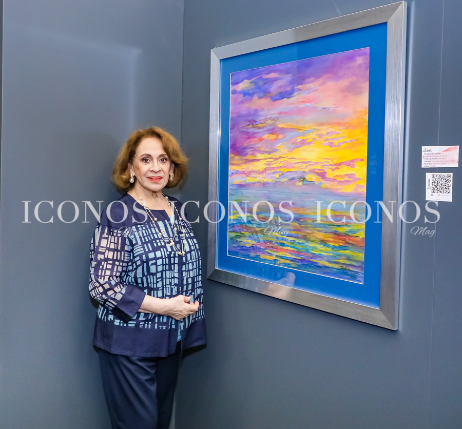 Exposición de pintura El arte y la paz en Honduras 2022 Asociación de Mujeres Artistas de Honduras Amah Banco del País Honduras