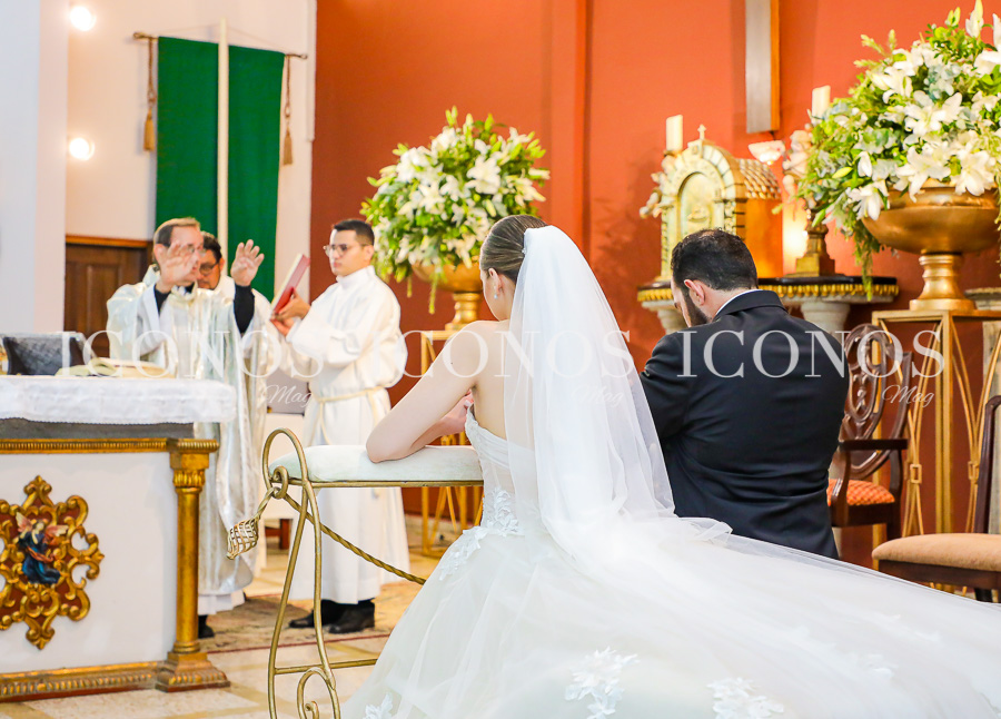 Misa nupcial boda Alexa Chinchilla Ayestas y Jorge David Kattan Barletta San Pedro Sula Honduras