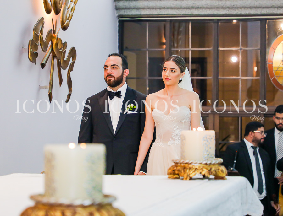 Misa nupcial boda Alexa Chinchilla Ayestas y Jorge David Kattan Barletta San Pedro Sula Honduras