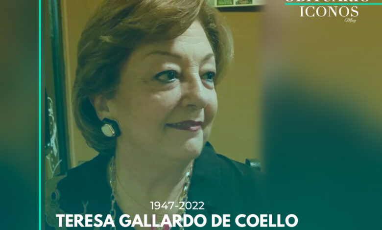 Teresa Gallardo de Coello Obituario Honduras 2022