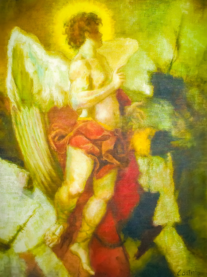 Pintor Mario Castillo Angeles