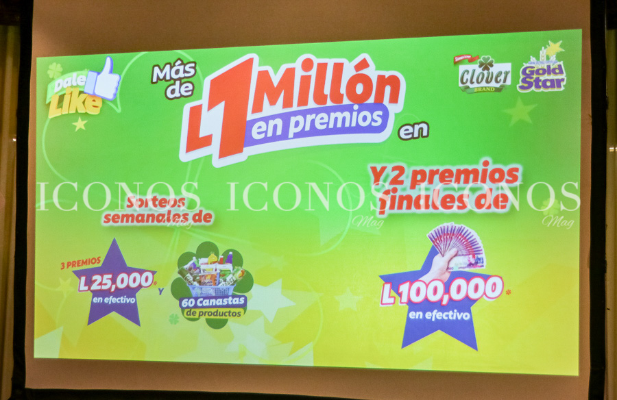 Promoción Dale like by Clover Brand y Gold Star