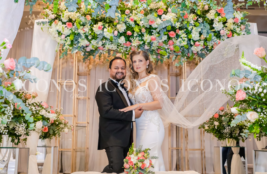 Boda Svitlana Skrypal y Nahum Moreno Hernandez