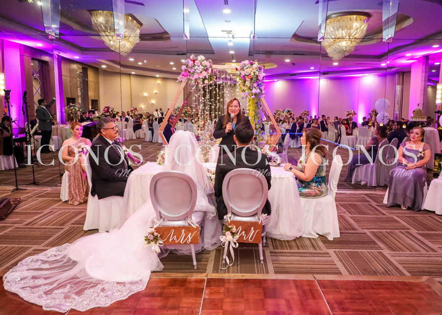 Boda Josselyne López y Milton Sevilla