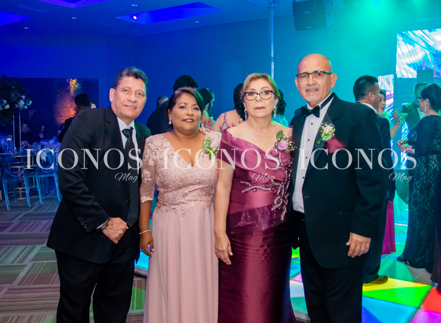 Lourdes Coello y Omar Tinoco Euceda
