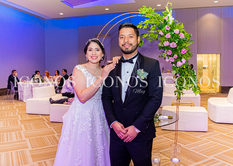 Lourdes Coello y Omar Tinoco Euceda