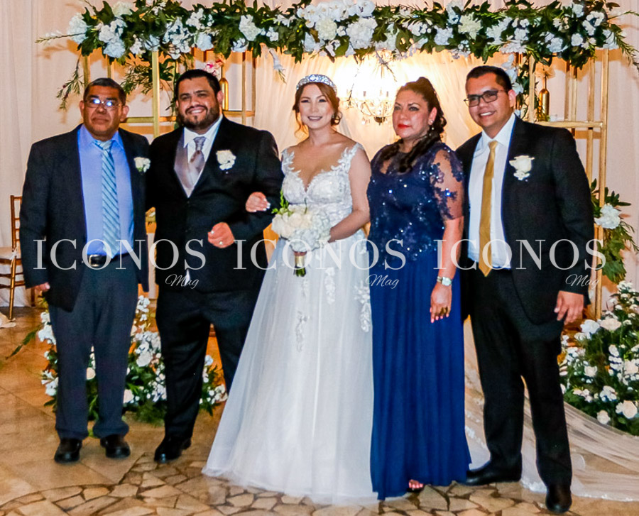 Luisa Espinoza y Oscar Sánchez
