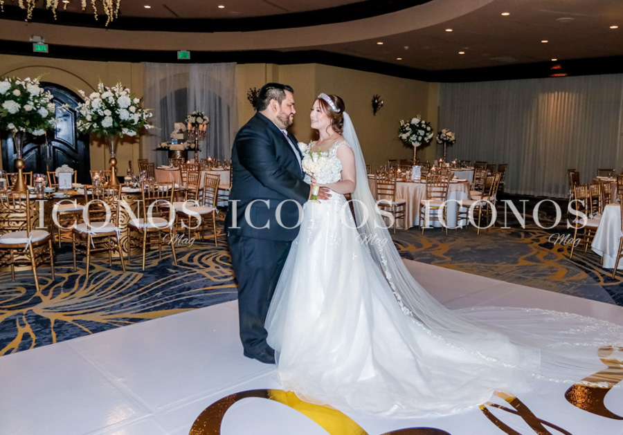 Luisa Espinoza y Oscar Sánchez