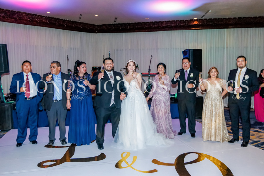 Luisa Espinoza y Oscar Sánchez