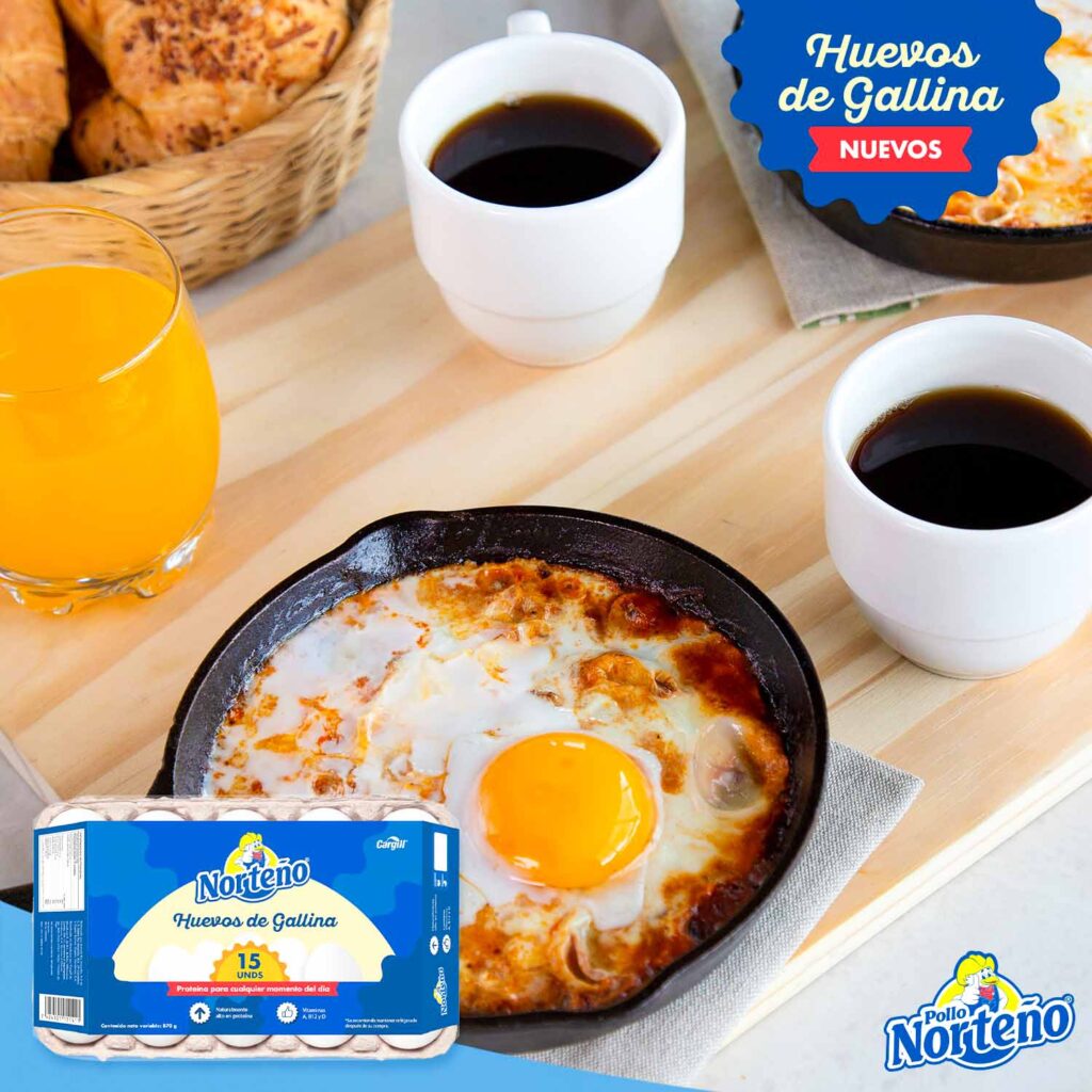 Huevos de gallina Norteño